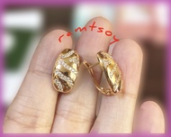 10k sd gold clip earrings