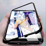 Samsung A51 A71 A30s A50s Hard Case Magnetic 360 Flip Case Casing Glass Case A 30s A 50s A 51 A 71