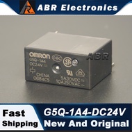 2 pieces G5Q-1A4-DC24V brand new Omron relays