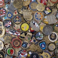 【YD】 America Navy/Air Force/Coast Guard//Retired Military/Berets/Challenge Coins Commemorative Coin Collection