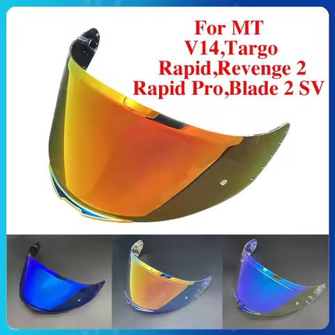 Motorcycle Helmet Lens For MT V14 Revenge 2 Rapid Pro Targo Rapid Blade 2 SV Helmet Visor Windshield