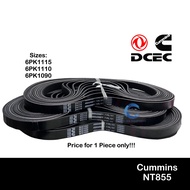 Serpentine Belt Belting for Cummins NTA855 6PK1115 / 6PK1110 / 6PK1090 Diesel Engine Parts