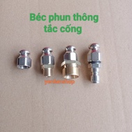 Drain unclogging nozzle (4 jets and 7 jets)