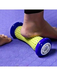 1個腳底按摩器,用於深層組織穴位恢復,足底筋膜炎和足弓,適用於足底、腿部、手部肌肉的足底滾輪