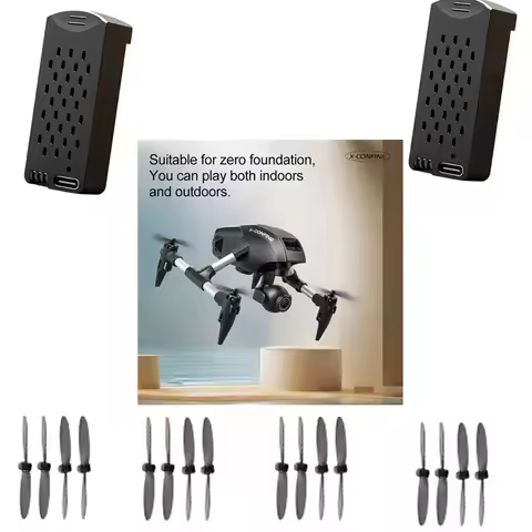4DRC V42 RC Drone 3.7V 700Mah Battery/Propeller 4D-V42 Drone Battery 4DRC V42 Drone Battery Blades V
