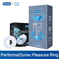 [Performa] High Quality Natural Rubber Latex Safe Delay Durex Condoms for Men Long Pleasure Climax Long Lasting Climax-Control Condom