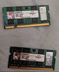 Kingston notebook RAM DDR2 2gb SODIMM 667MHz