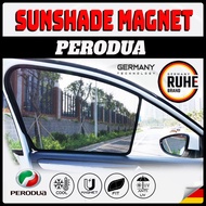 (Magnetic) Perodua Aruz Alza Viva Axia Bezza Myvi Kelisa Kenari Kancil Ativa Magnet Magnetic SunShad