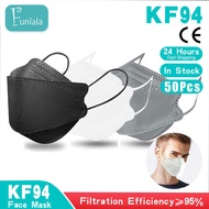 KF94 Mask 100pcs Made in Korea Original Malaysia KF94 Medical Mask Face Mask 4ply  with Design Kn95 Face Mask Breathable Protective Mask Fast Delivery