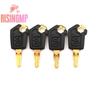 [risingmpS] New 4PCS Heavy Equipment Ignition Loader Dozer Key For Caterpillar 5P8500 CAT