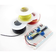 {fast delivery} Hook-Up Wire - multi colour (Solid Core, 22 AWG) 1.0 meter for breadboard prototypin