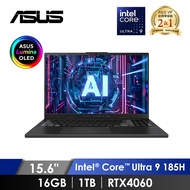 華碩 ASUS Vivobook Pro OLED AI筆電 15.6" (Intel Core Ultra 9 185H/16GB/1TB/RTX4060/W11) 伯爵灰 N6506MV-0022