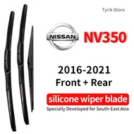 (Front/Rear) Nissan NV350 Wiper Blade Set for 2016-2022 NV 350 UR Van SUV Car Back Window Wipers Win