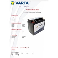 YTX12-BS BATTERY GEL (12V10.5AH) ER6 (2009-2011) ZXR750 ZX BLADE 650 VERSYS 650