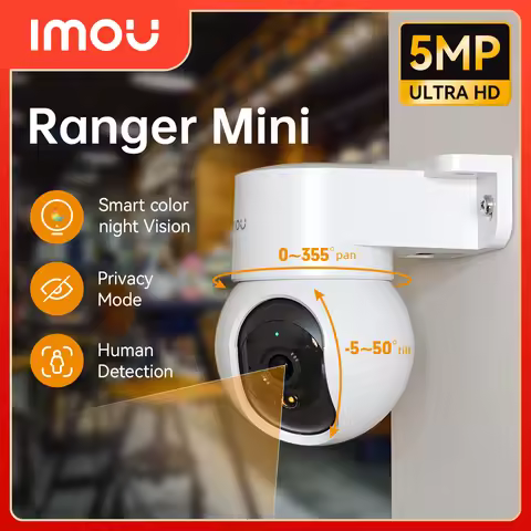 IMOU 360° PTZ IP Camera Human Detection Security Camera Baby Monitor AI Color Night Vision Home CCTV