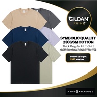 GILDAN PRIME x HYDT WAREHOUSE Symbolic Cotton 230gsm T-Shirt Unisex Adult Regular Fit Combed Tshirt 