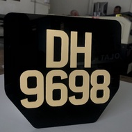 Nombor Plat Motor Klasik Plat Lama Plat Kuning Plat Antik