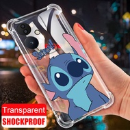 เคส OPPO เรโน่11F Reno11 Pro 5G ลายสัตว์ประหลาดน่ารักเคสซิลิกอนใสเสริมถุงเข้ามุมกันการตกหล่น