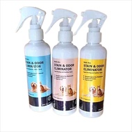 RAID ALL SPRAY STAIN & ODOR 250ML - CAT AND DOG CAGE CLEANER - CAGE CLEANER
