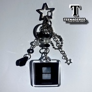 GANTUNGAN Beads Keychain Bag CAS Crush Keychain Bag Beads Jewelry Charm Aesthetic