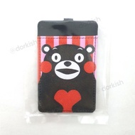 Kumamon Bear with Heart Ezlink Card Holder With Keyring