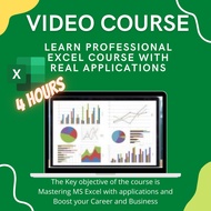 [VIDEO COURSE 3] Learn EXCEL Course with Real Applications | Udemy | 0003|