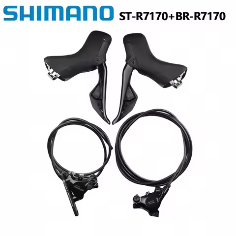 Shimano Di2 105 R7100 ST-R7170 BR-R7170 Hydraulic Disc Brake Dual Control Lever 2x12s Right Left R71