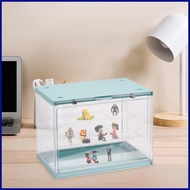 Action Figurine Display Cases Action Figures Showcase Display Box Wall Mount Figures Organizer and Storage for lusg lusg