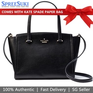 Kate Spade Handbag With Gift Paper Bag Crossbody Bag Small Geraldine Black # WKRU5652