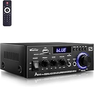 AK45 Pro Amplifier Home Audio Stereo Receivers with Bluetooth 5.0,Max 400W,2.0 Channel Stereo Amplif