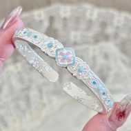 {Bailan} Chinese Style New Chinese Style Fresh Open Enamel Colorful Heavy Industry Bracelet 520 Moth