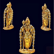 Murugan Gold Statue with stone works/ Statues Suitable For Home Decor/Car Dashboard/Office Table