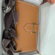 Hermes Mini Bearn smart wallet 金棕金