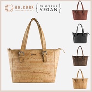 Women's Shoulder Bag SATCHEL HGcork CK149 Vegan Cork Leather Imported from Portugal – Fashion