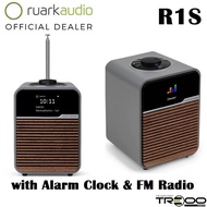 Ruark R1S Smart Radio Wireless Bluetooth Desktop Speaker with Alarm Clock &amp; FM Radio