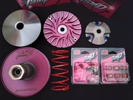 NMAX AEROX V1 NMAX AEROX V2 CVT SET PANGGILID WITH STEEL TORQUE DRIVE ASSY AND CLUTCH LINING ASSEMBLY WITH BELL TSMP WF