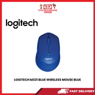 LOGITECH M331 BLUE WIRELESS MOUSE BLUE
