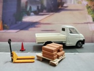 真磚、卡板、唧車 Tomica Tiny