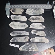 CLEAR QUARTZ POLISH POINT BRAZIL GENUINE NATURAL STONE