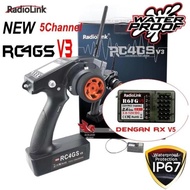RADIOLINK RC4GS 2.4GHZ 5CH TRANSMITTER R6FG RECEIVER GIRO ORIGINAL AND TRUSTED