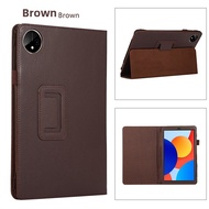 Redmi Pad SE 8.7 Inch Simple Litchi Pattern Leather Case for Tablet Screen Protection Elegant Design