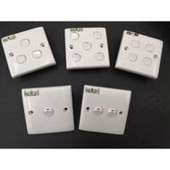 SWITCHES SOCKET OUTLETS WITH SIRIM 1GANG 2GANG 3GANG 4GANG 5GANG NUT BOX