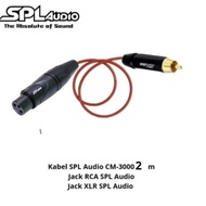 SPL Audio Custom XLR to RCA CM-3000 2 Meters