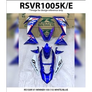 Cover Set Rapido RS150R V1 V2 V3 Honda Winner 150 (13) Blue Black White Silver Red RS150 Accessories