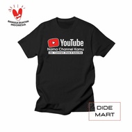 Custom Youtube Channel T-shirts Name Like Like cotton / custom t-shirts / branded t-shirts / men's a