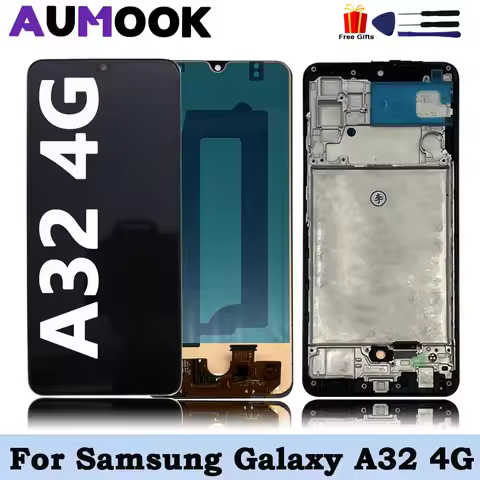 AMOLED For Samsung Galaxy A32 4G LCD Display Touch Screen Replacement For Samsung A325 A325F A325M A