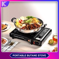 2 in 1 Camping Gas Stove Portable Butane Stove With Carrying Case Mini Butane Super Kalan Burner Sto