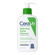 CeraVe Hydrating Facial Cleanser | Moisturizing Face Wash For Dry Skin | Hyaluronic Acid + Ceramides