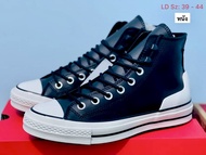 รองเท้าผ้าใบConvers Chuck 70 Counter Climate High Leather Sz.39-44 Eu แบบหนัง พร้อมฟรีที่ดันทรง G25A