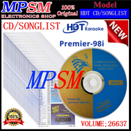 MPSM SHOP HDT HYUNDAI Premier-98i P-98pro Updated CD 26637 as of October 2024 ( HDT CD.SONGLIST )